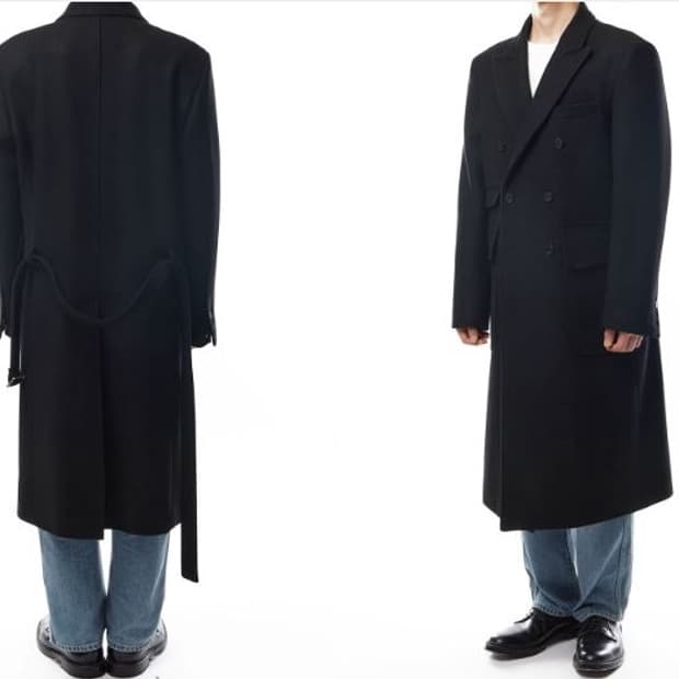 이얼즈어고 타임리프 더블코트(블랙)