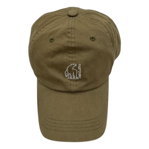 노르디스크 폴라베어 로고 코튼 볼캡 카키