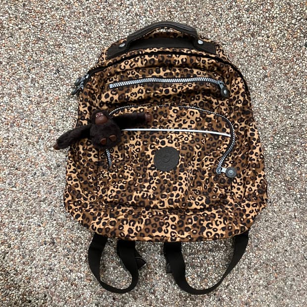 246 키플링 호피 백팩