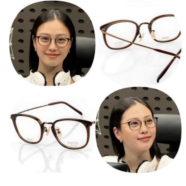 레트로이와모토 고민시 안경