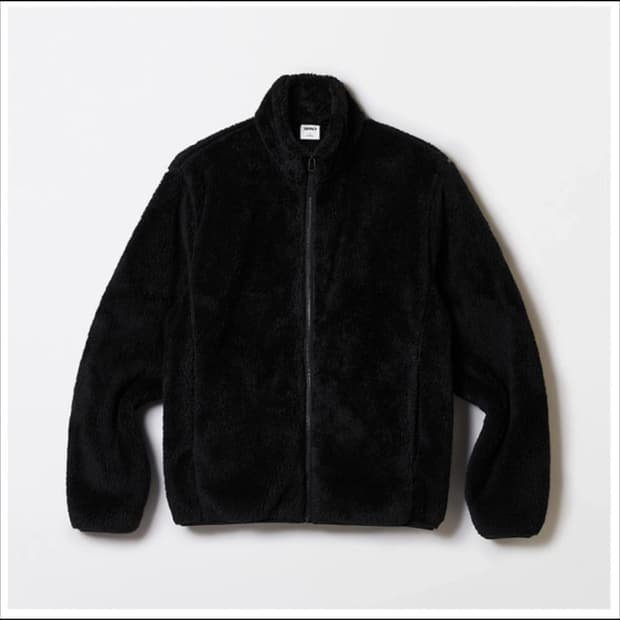 스파오 후리스 블랙 m사이즈