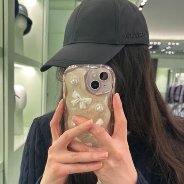 프라다 나일론캡 M