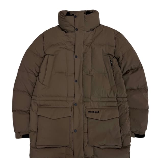 몽벨 구스다운 패딩 브라운 (L) 