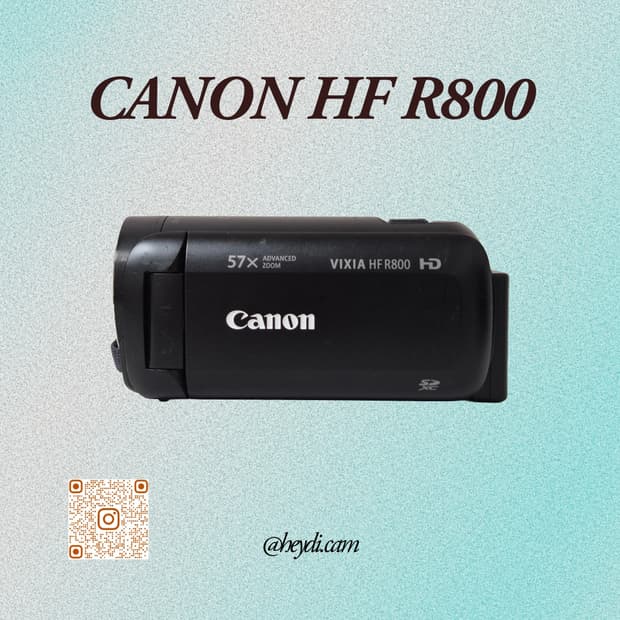 캐논 빅시아 CANON VIXIA HF R800 매트블랙