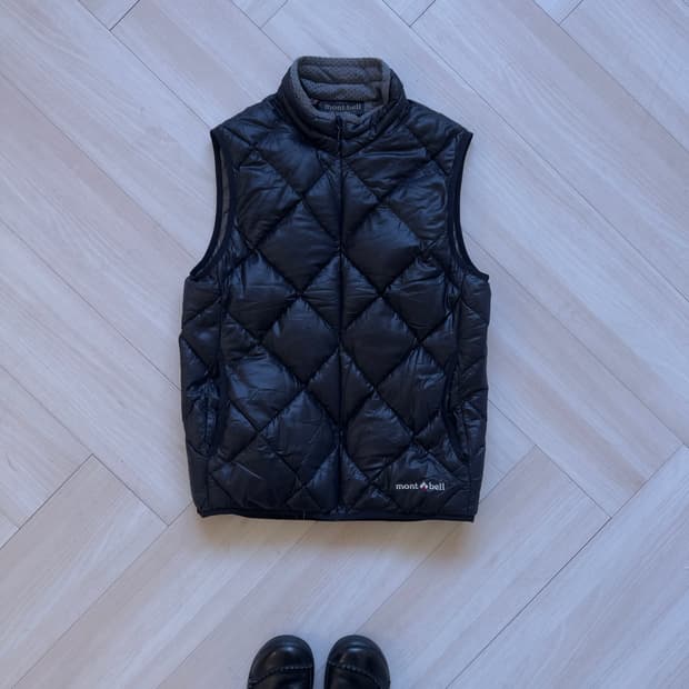 [MONT BELL] duck down padding vest