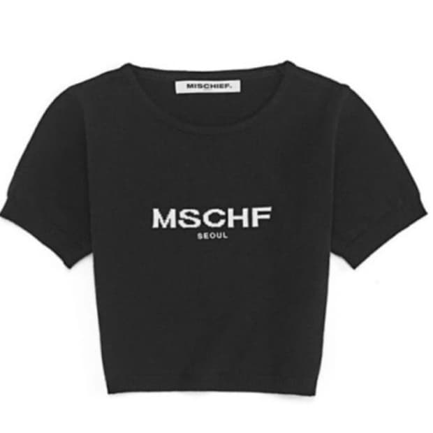 미스치프 인타시아 반팔 니트