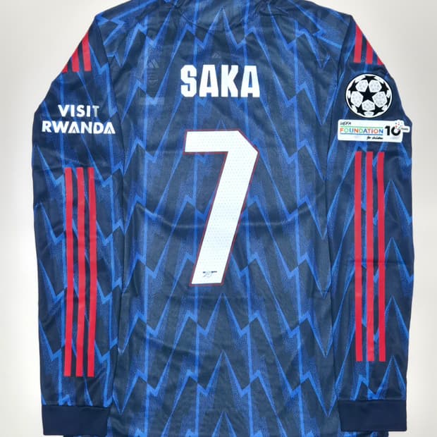 25-26 아스날 어웨이 부카요 사카 긴팔 유니폼 L