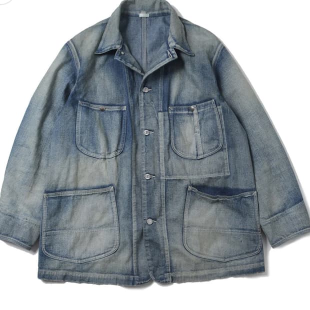 (1) 아프레쎄 A.presse 25ss 빈티지 커버올 자켓