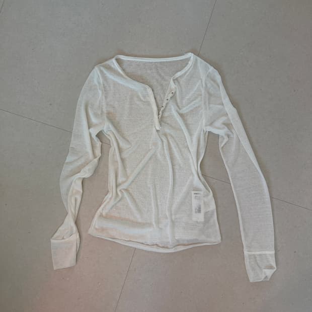 시스루 슬리브리스