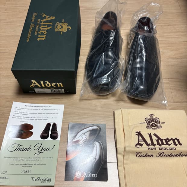 [285] 알든 9901 D볼 코도반 더비 블랙