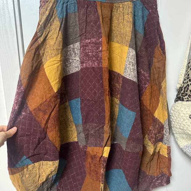 빈티지 모리 히피 스커트