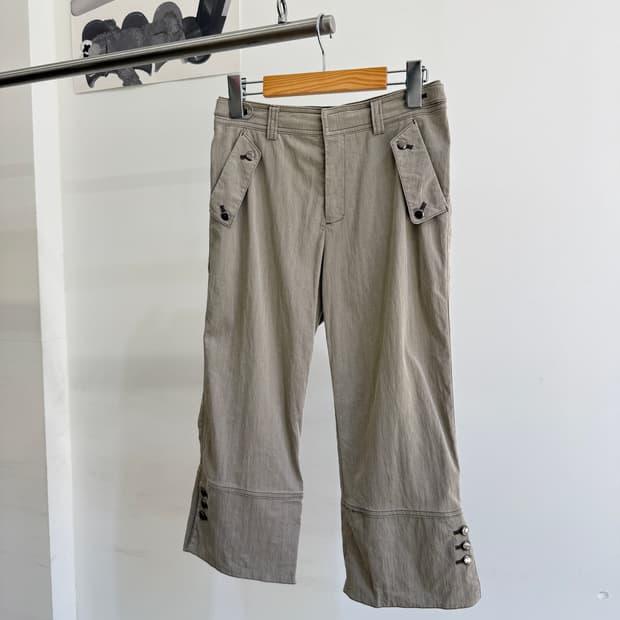 UNKNOWN (Made in Japan) 카프리팬츠 