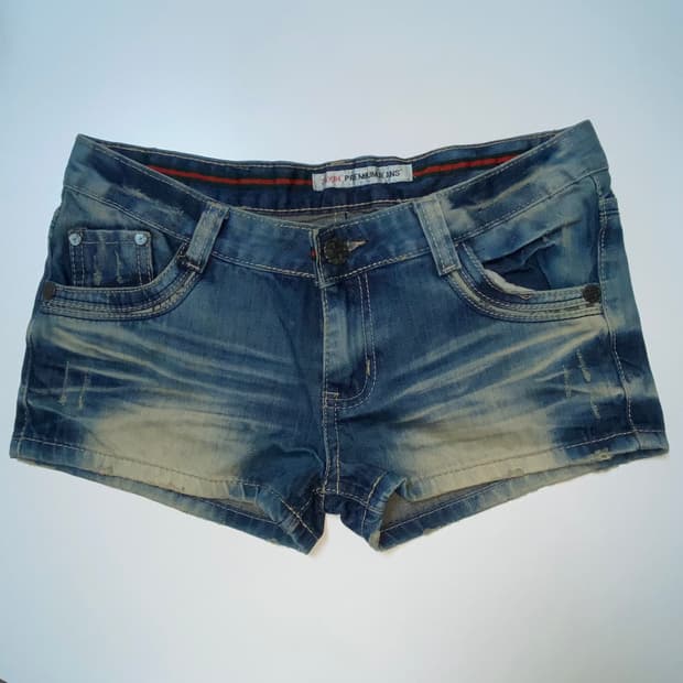 빈티지 청 반바지 숏츠 갸루