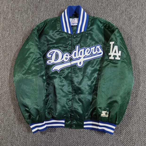 스타터 LA 다저스 스타디움 바시티 자켓