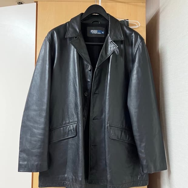 폴로 레더 카코트