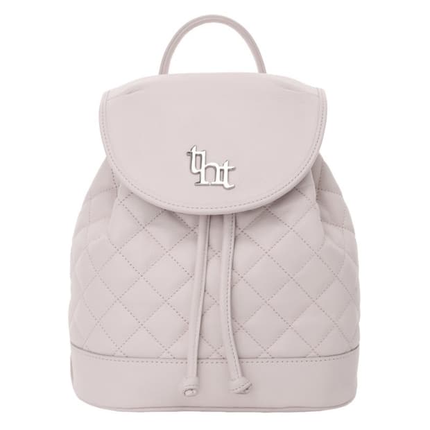 쓰리타임즈 - Acorn quilted backpack 핑크