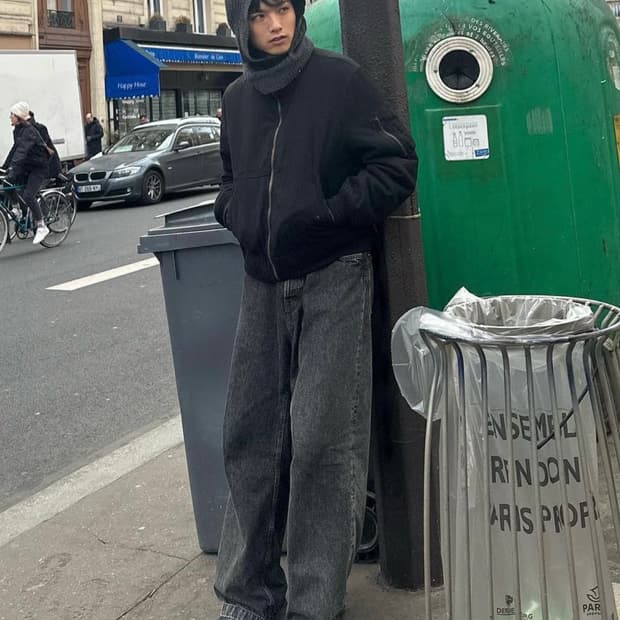 아크네 스튜디오 1989 grime black 30/30