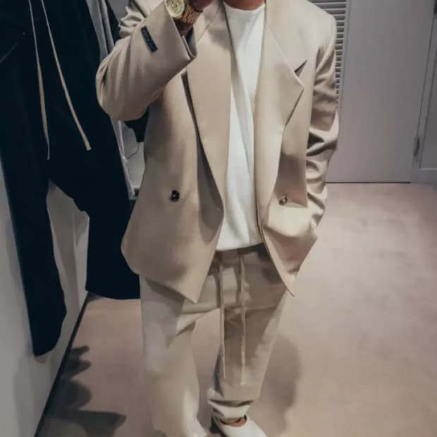 피어오브갓 이터널 수트 블레이저 베이지 50
