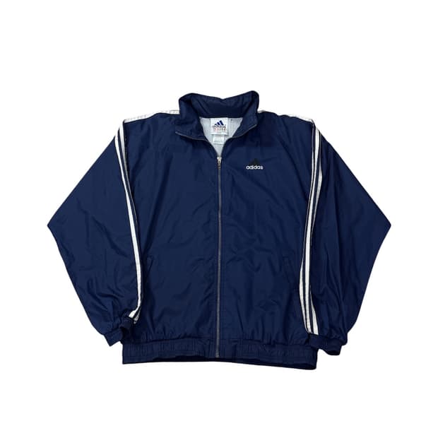 아디다스 올드스쿨 바람막이 네이비