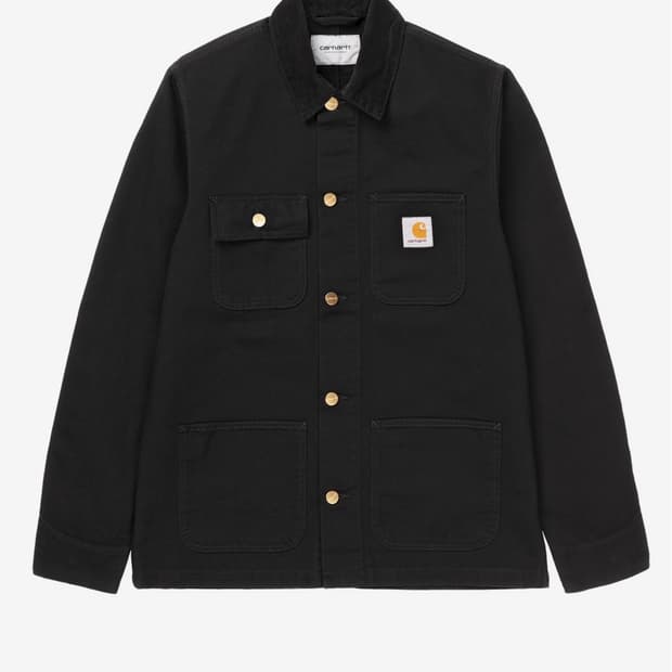 칼하트 미시건 코트 재킷 블랙 L