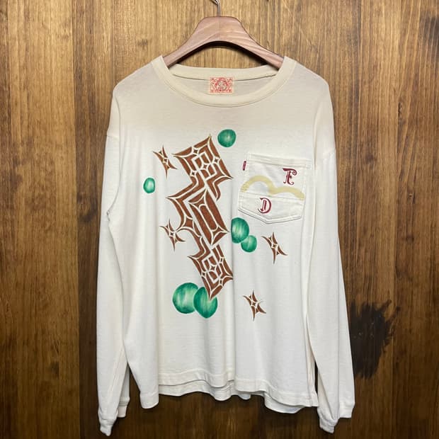 Evisu printed long sleeve