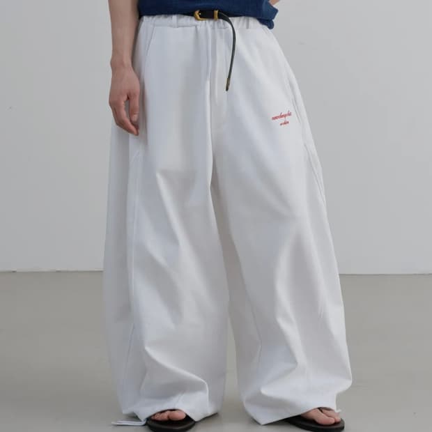 뉴치프시크dp Archive broderie sweat pants