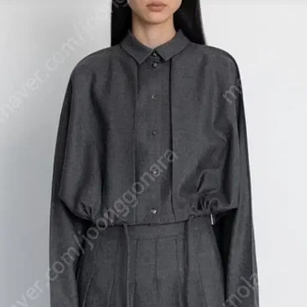 le917 울셔츠 차콜 