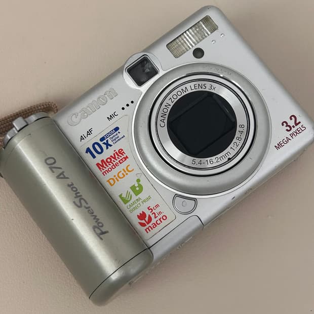 캐논 파워샷 A70 (작례O)