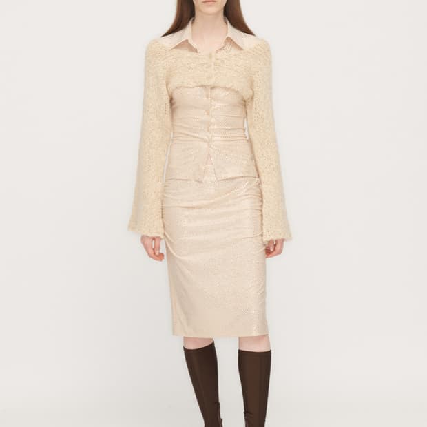 OPEN YY 오픈와이와이 볼레로 가디건