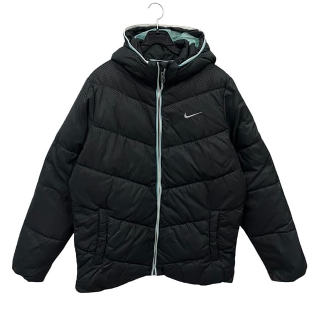 나이키 후드탈착 우먼 다운패딩