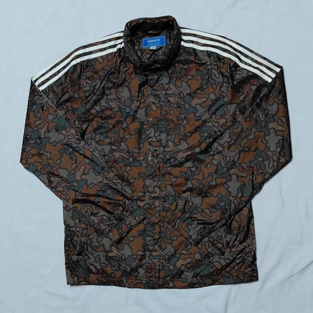 [M] 아디다스 오리지널스 카모플라쥬 유니크 윈드브레이커 자켓