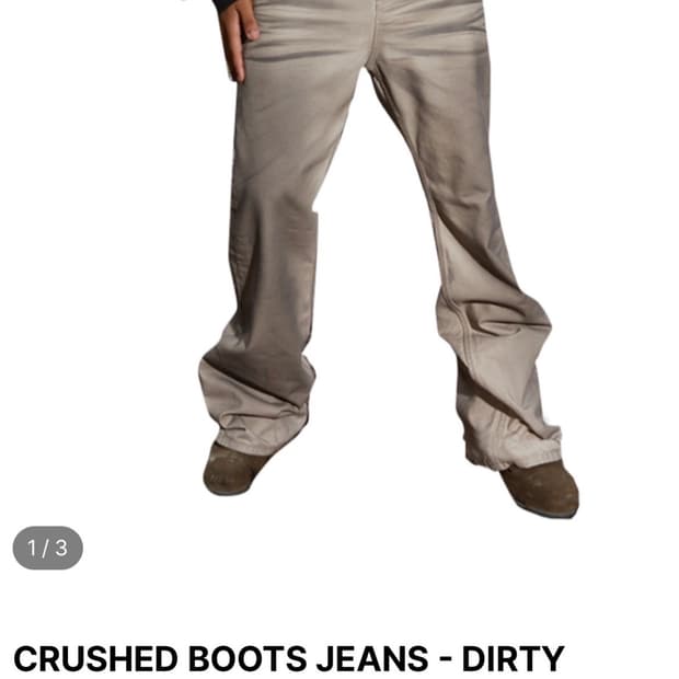 파코서플라이 크러쉬드 부츠 진