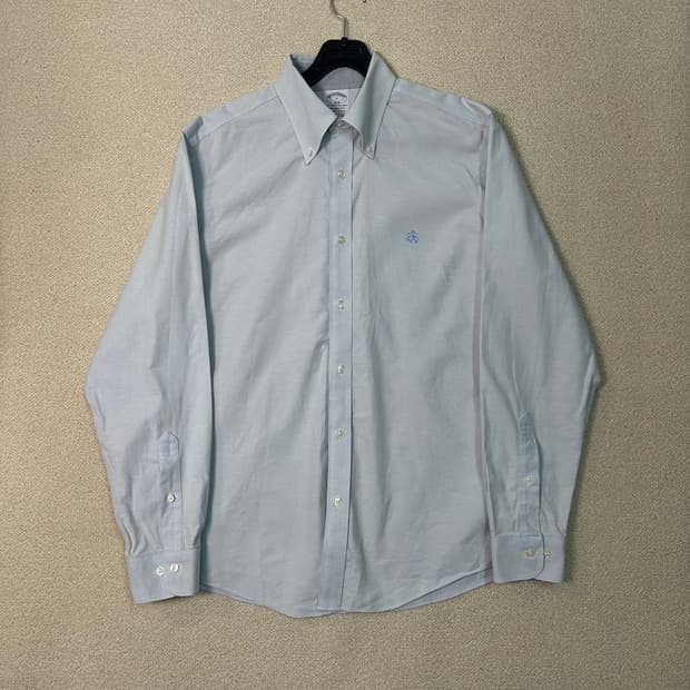 (M) 브룩스브라더스 하늘색 옥스포드 셔츠