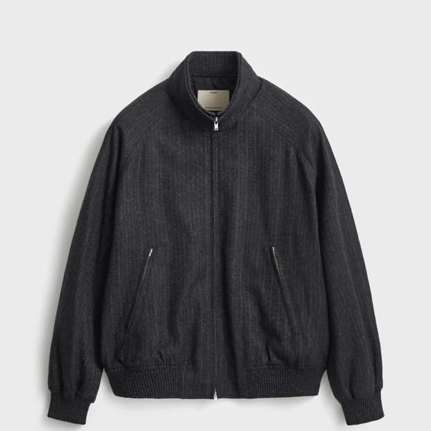 포터리 울 캐시미어 헤링턴 자켓