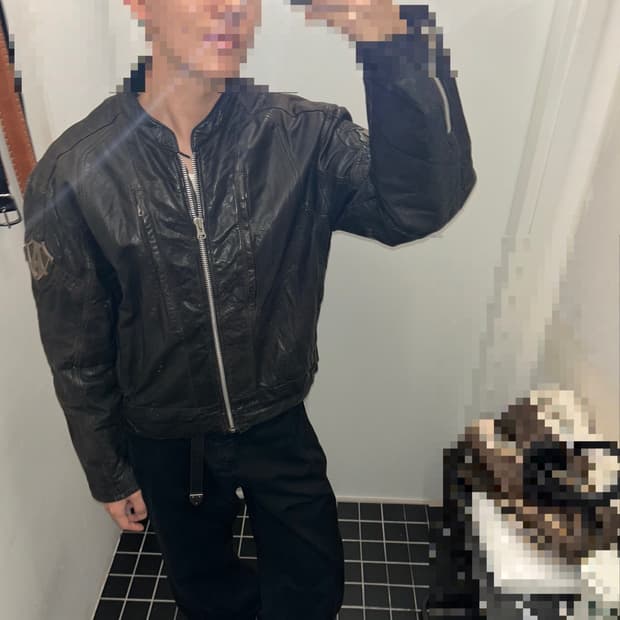 빈티지 레더자켓