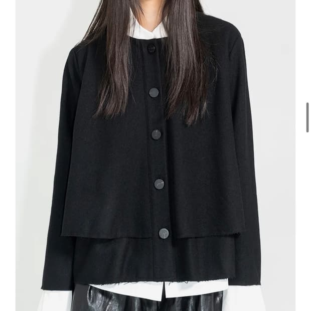 유노이아 버튼 가디건