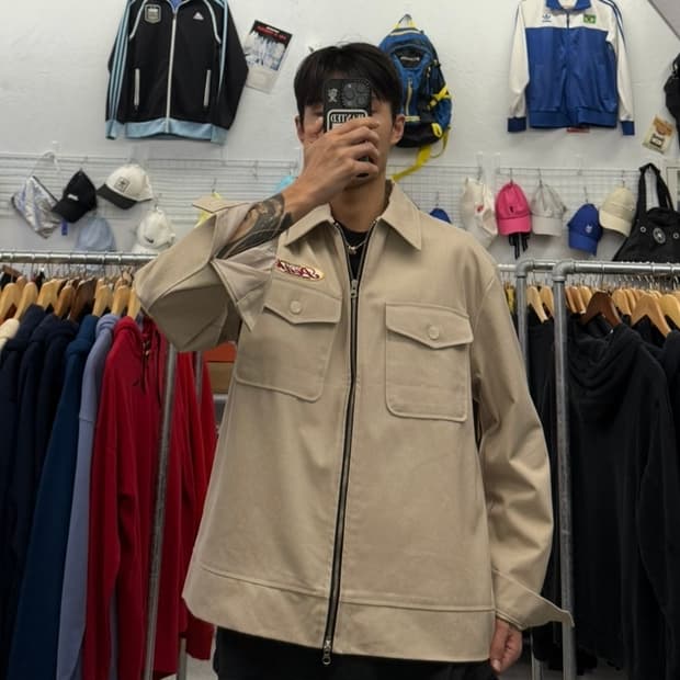 빈티지 포켓 패치 워크자켓 L 추천