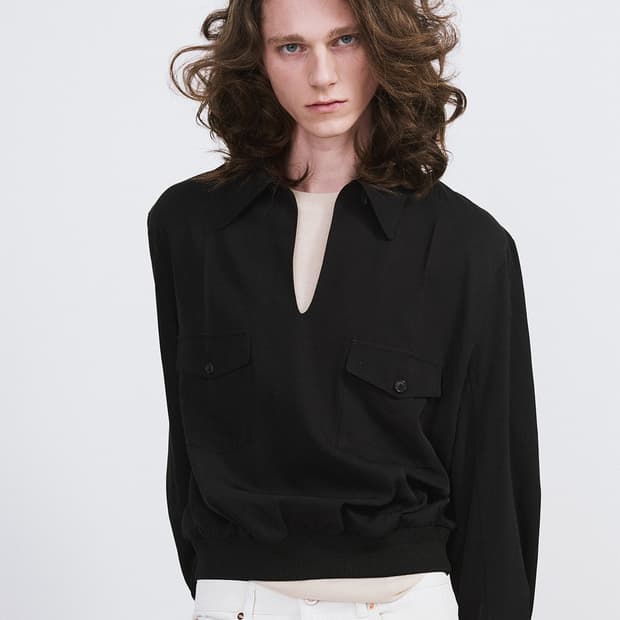 렉토 26SS 투포켓 헌팅탑 셔츠 블랙