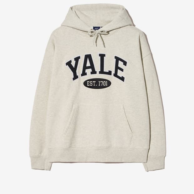 (23FW) 2 TONE ARCH HOODIE 오트밀