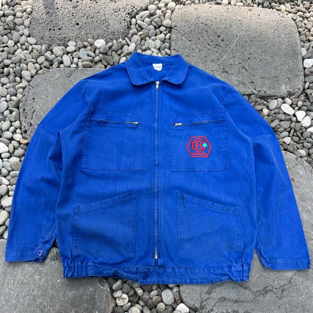 OLD VINTAGE CYCLIST FRENCH 빈티지프렌치워크자켓