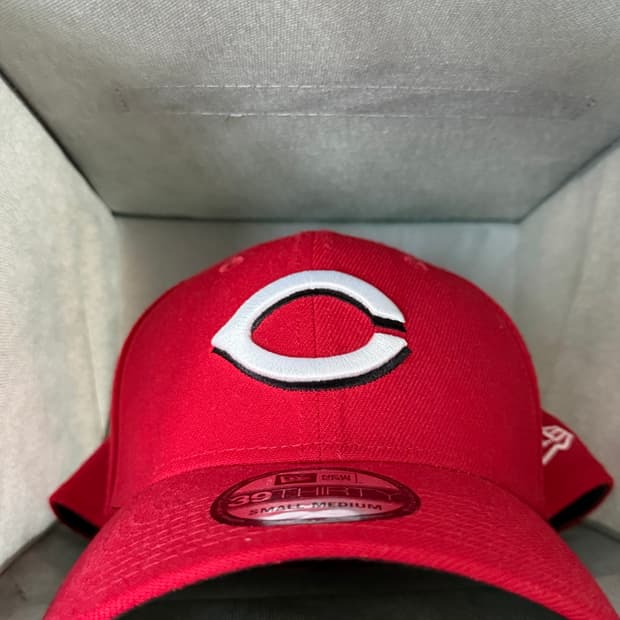 뉴에라 MLB 핀치히터 신시내티 레즈 볼캡 레드