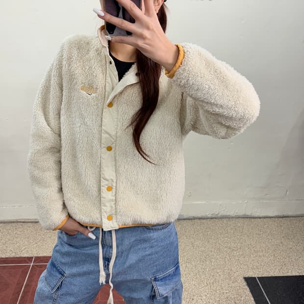 나이키 양털 후리스 자켓