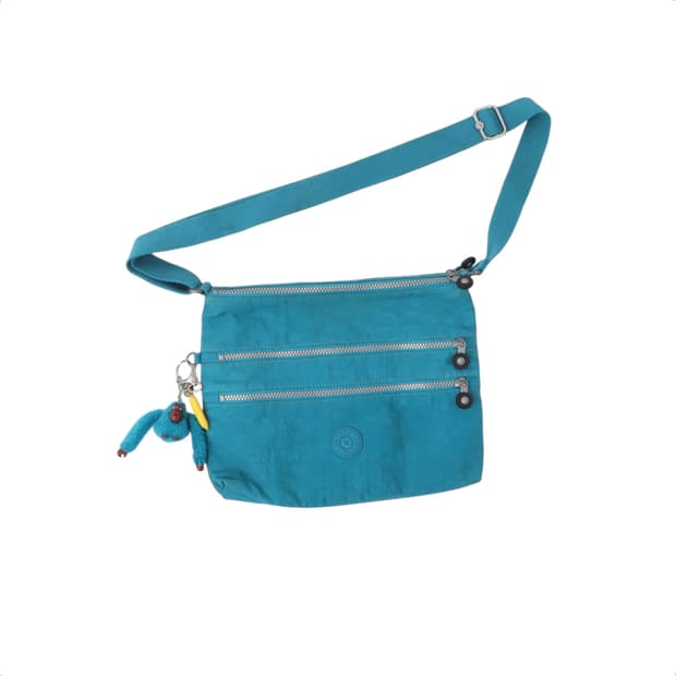 키플링 블루 크로스백