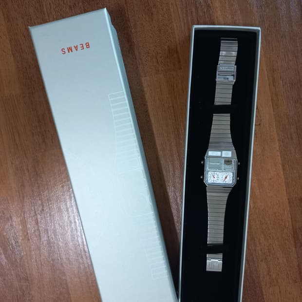 빔즈x시티즌 아나디지템프 스켈레톤 흰판