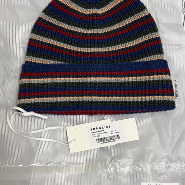 [새상품] 카키스 하버 비니 레드