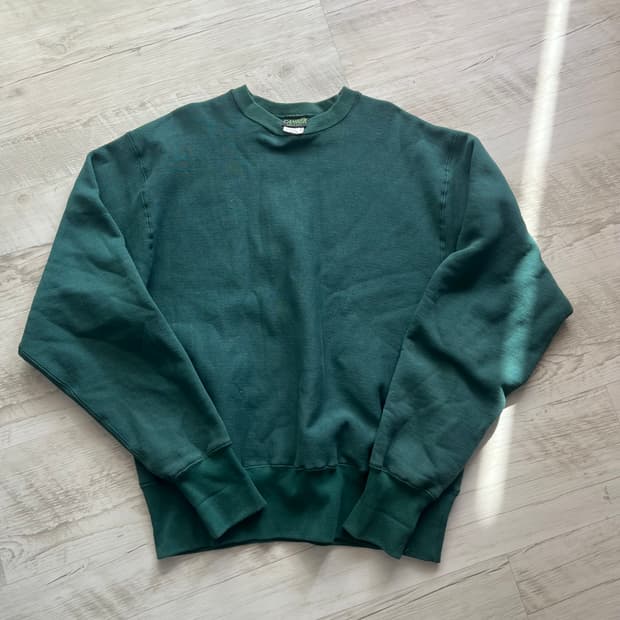 캠버 맨투맨 그린 M