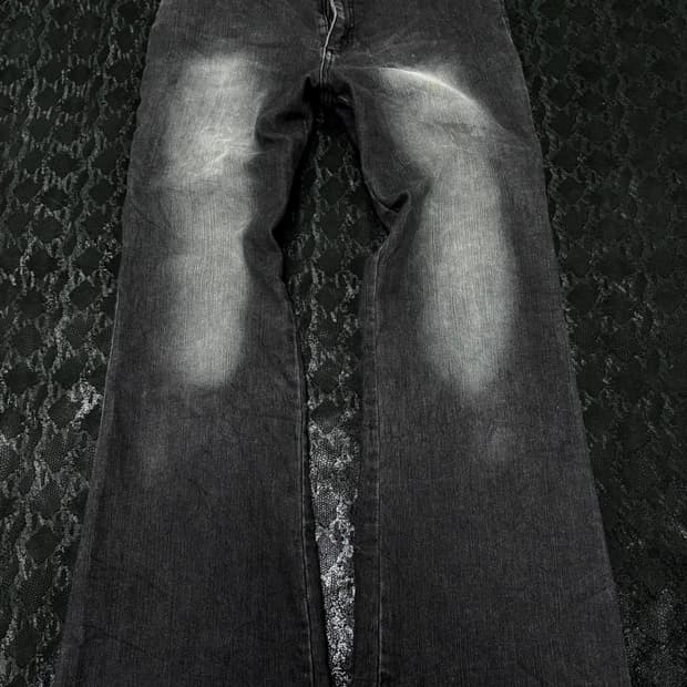 “MASAKI MATSUSHIMA” Y2K Black Washed Boo