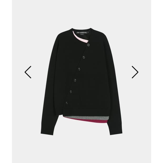 (구매) 앤더슨벨 레이어드 가디건 L