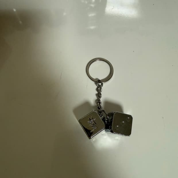 스투시 다이스키링