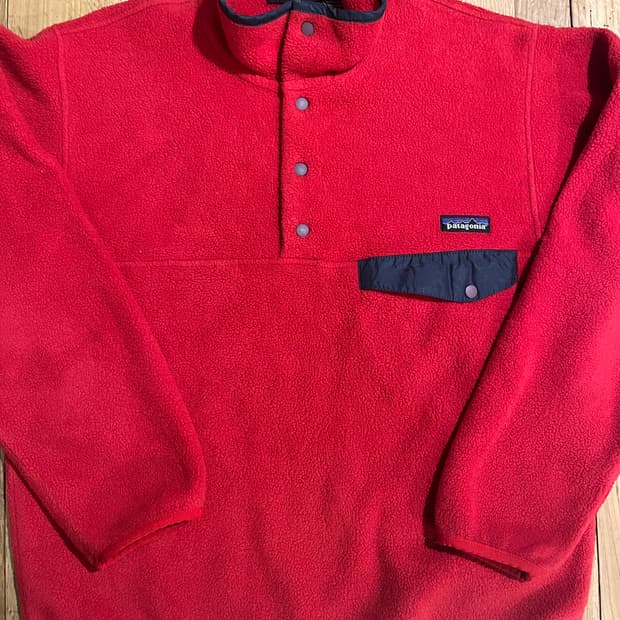파타고니아신칠라스냅버튼풀오버